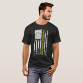 ヴィンテージアメリカ国旗の医師助手Pa P Tシャツ (正面フル)