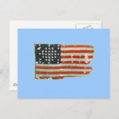 ヴィンテージアメリカ国旗の製品 ポストカード (正面/裏面)