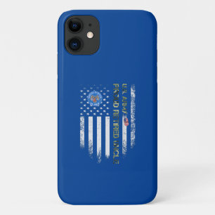 ヴィンテージアメリカ国旗の退役軍人 誇りを持った iPhone 11 ケース
