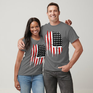 ヴィンテージアメリカ国旗のTシャツ Tシャツ