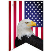 ヴィンテージアメリカ国旗、イーグル・バンティング・パトリオ・パーティー バンティングフラッグ (第2の旗)