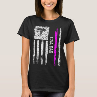 ヴィンテージアメリカ国旗CNA認定ナースAssi Tシャツ