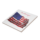 ヴィンテージアメリカ国旗Thunder_Cove タイル (側面)