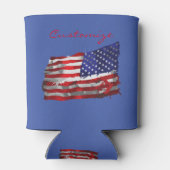 ヴィンテージアメリカ国旗Thunder_Cove 缶クーラー (裏面)