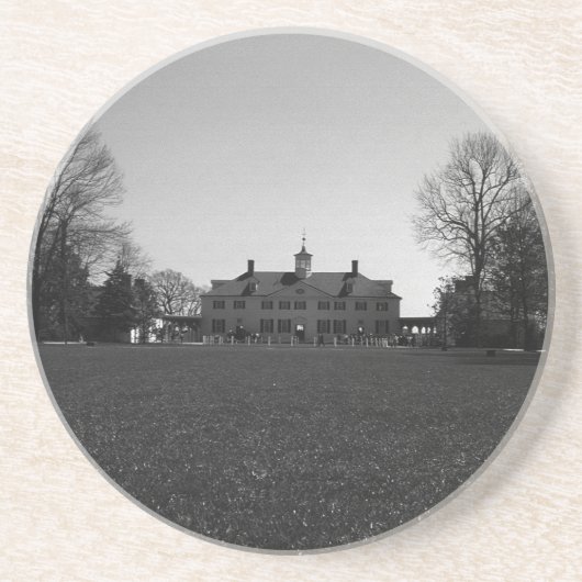 ヴィンテージアメリカ山バーノンジョージワシントンハウス コースター (正面)