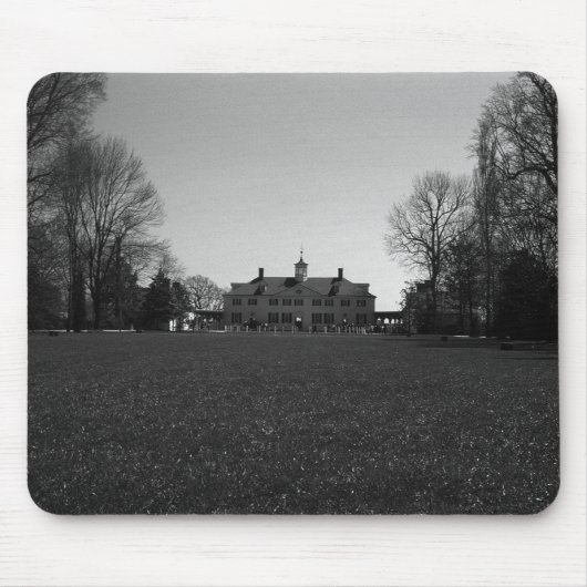 ヴィンテージアメリカ山バーノンジョージワシントンハウスC マウスパッド (正面)