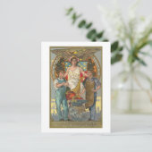 ヴィンテージアメリカ愛国労働日 ポストカード (スタンド正面)