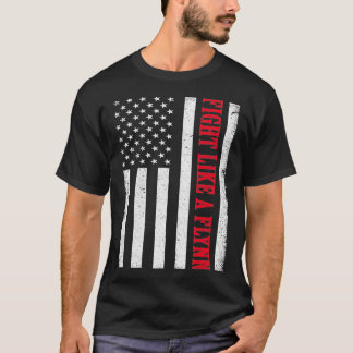 ヴィンテージアメリカ愛国的な贈り物のように戦う Tシャツ