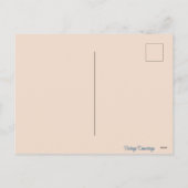 ヴィンテージアメリカ愛国的7月4日 シーズンポストカード (裏面)