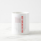 ヴィンテージアメリカ最高の国旗D コーヒーマグカップ (中央)