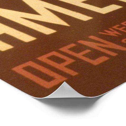 ヴィンテージアメリカ絵画ポスター ポスター (角)