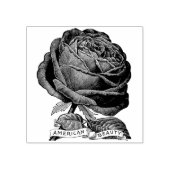 ヴィンテージアメリカ美しいバラスタンプ ラバースタンプ (インプリント)