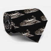 ヴィンテージアメリカ蒸気機関車 ネクタイ (ロール)