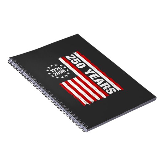ヴィンテージアメリカ100周年記念250周年 ノートブック (右側)