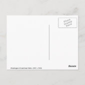 ヴィンテージアメリカ、ワシントンSt、ニューヨーク ポストカード (裏面)