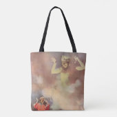 ヴィンテージアラジンとランプのジェニーGodwin トートバッグ (裏面)