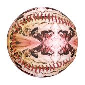 ヴィンテージアラスカのエスキモー・マラモートスレーシングミニバ 野球ボール (正面左)