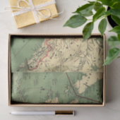 ヴィンテージアラスカの地図(1900) 薄葉紙 (ギフト)