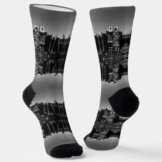 ヴィンテージアラスカの毛皮の服エスキモ北極帯sod igloo ソックス (傾斜あり)