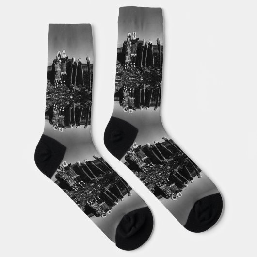 ヴィンテージアラスカの毛皮の服エスキモ北極帯sod igloo ソックス (右)