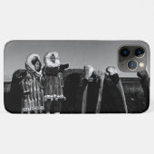 ヴィンテージアラスカの毛皮の服エスキモ北極帯sod igloo Case-Mate iPhoneケース (裏面(横))