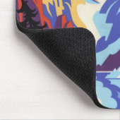 ヴィンテージアラスカ旅行のポスター、Atlinとユーコン マウスパッド (コーナー)