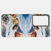 ヴィンテージアラスカ・エスキモー・マラムート・スレース SAMSUNG GALAXYケース (左側面)