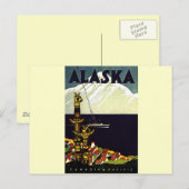 ヴィンテージアラスクラロゴ ポストカード (正面/裏面)