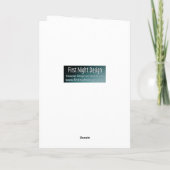 ヴィンテージアラディンクリスマスモンタージュ シーズンカード (裏面)