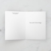 ヴィンテージアラディンクリスマスモンタージュ シーズンカード (内部)