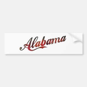 ヴィンテージアラバマ バンパーステッカー