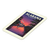 ヴィンテージアラバマ マグネット (左側)