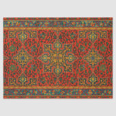 ヴィンテージアラビアンカーペットプリント 薄葉紙 (正面)