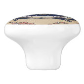 ヴィンテージアラビア模様 セラミックノブ (側面)