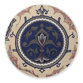 ヴィンテージアラビア模様 セラミックノブ