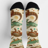 ヴィンテージアリゲーターシーメーズ ソックス (上部)