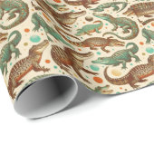 ヴィンテージアリゲーターシーメーズ ラッピングペーパー (ロールコーナー)