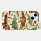 ヴィンテージアリゲーターシーメーズ Case-Mate iPhoneケース (裏面 (横))