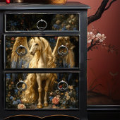 ヴィンテージアリコーンフォレストユニコーンデコップクラフト 薄葉紙