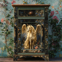 ヴィンテージアリコーンフォレストユニコーンデコップクラフト 薄葉紙