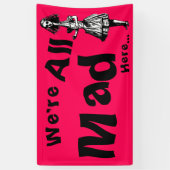 ヴィンテージアリスがワンダーランドに広がる 横断幕 (縦)