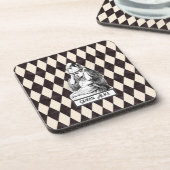 ヴィンテージアリスとクラウンハーレクイン コースター (左側)