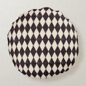 ヴィンテージアリスとクラウンハーレクイン ラウンドクッション (裏面)