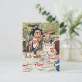 ヴィンテージアリスとワンダーランドはがき ポストカード (スタンド正面)