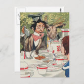 ヴィンテージアリスとワンダーランドはがき ポストカード (正面/裏面)