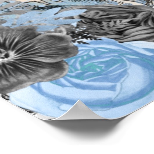 ヴィンテージアリスと不機嫌のHatterカスタマイズ ポスター (角)