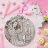 ヴィンテージアリスのワンダーランドでの冒険(1907年) ペーパープレート (パーティー)