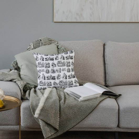 ヴィンテージアリスのワンダーランドの冒険 クッション