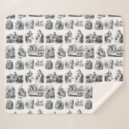 ヴィンテージアリスのワンダーランドの冒険 シェルパブランケット