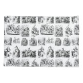 ヴィンテージアリスのワンダーランドの冒険 枕カバー (裏面)